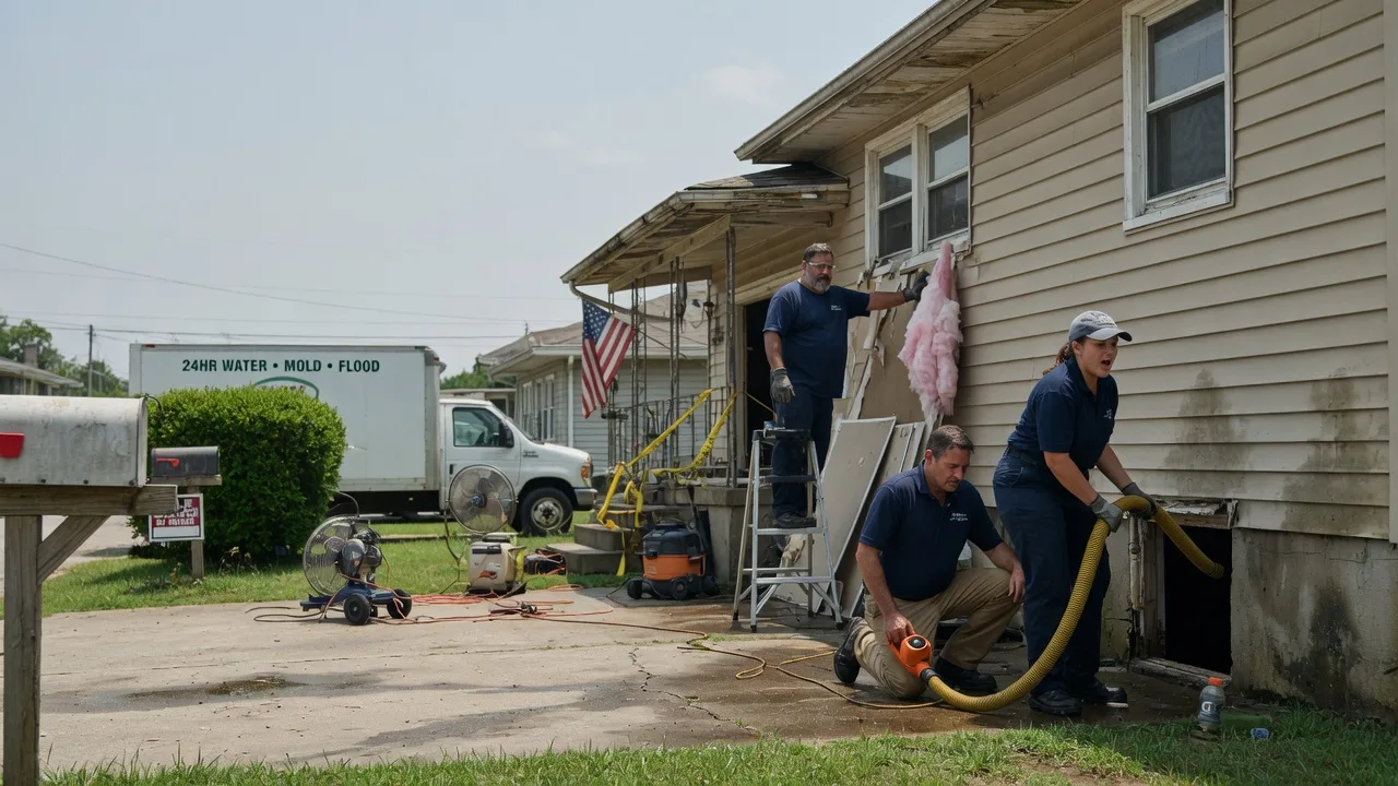 Water Damage Repair in Columbia Station, OH near me